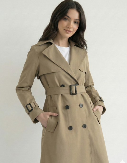 Paige | Double-Breasted Coat