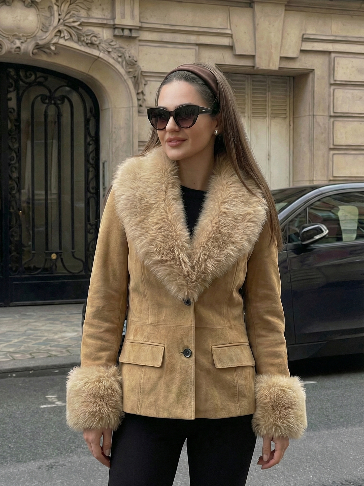 Indie | Faux Fur Trim Jacket