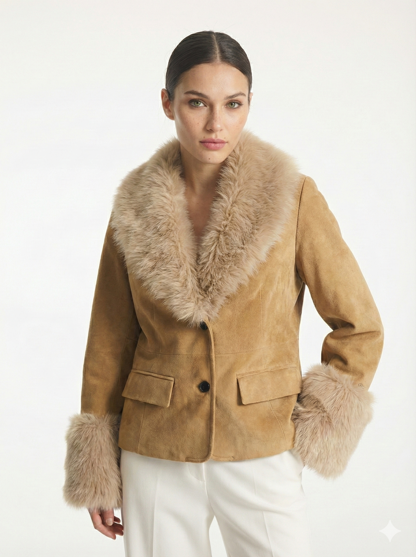 Indie | Faux Fur Trim Jacket