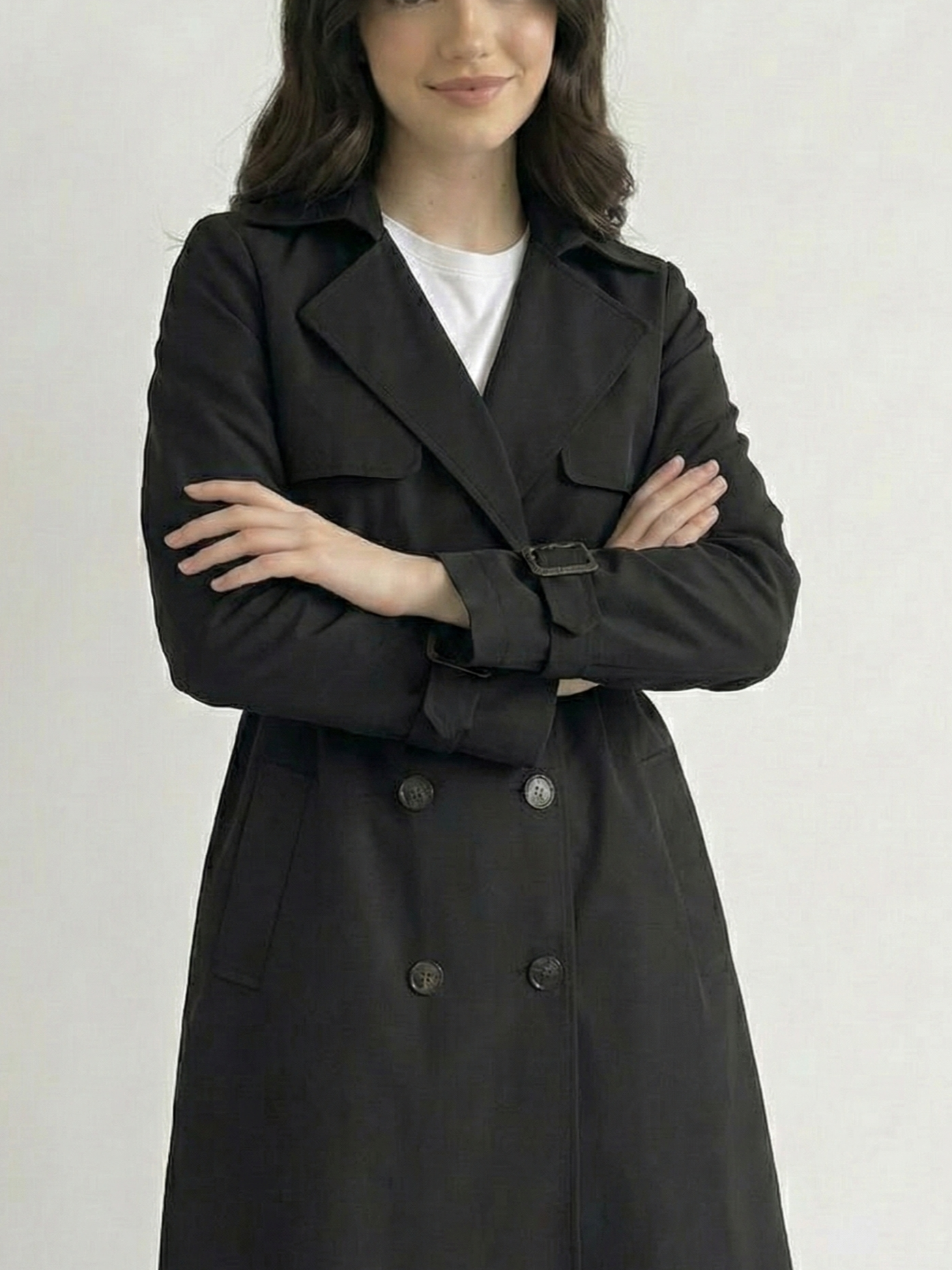 Paige | Double-Breasted Coat