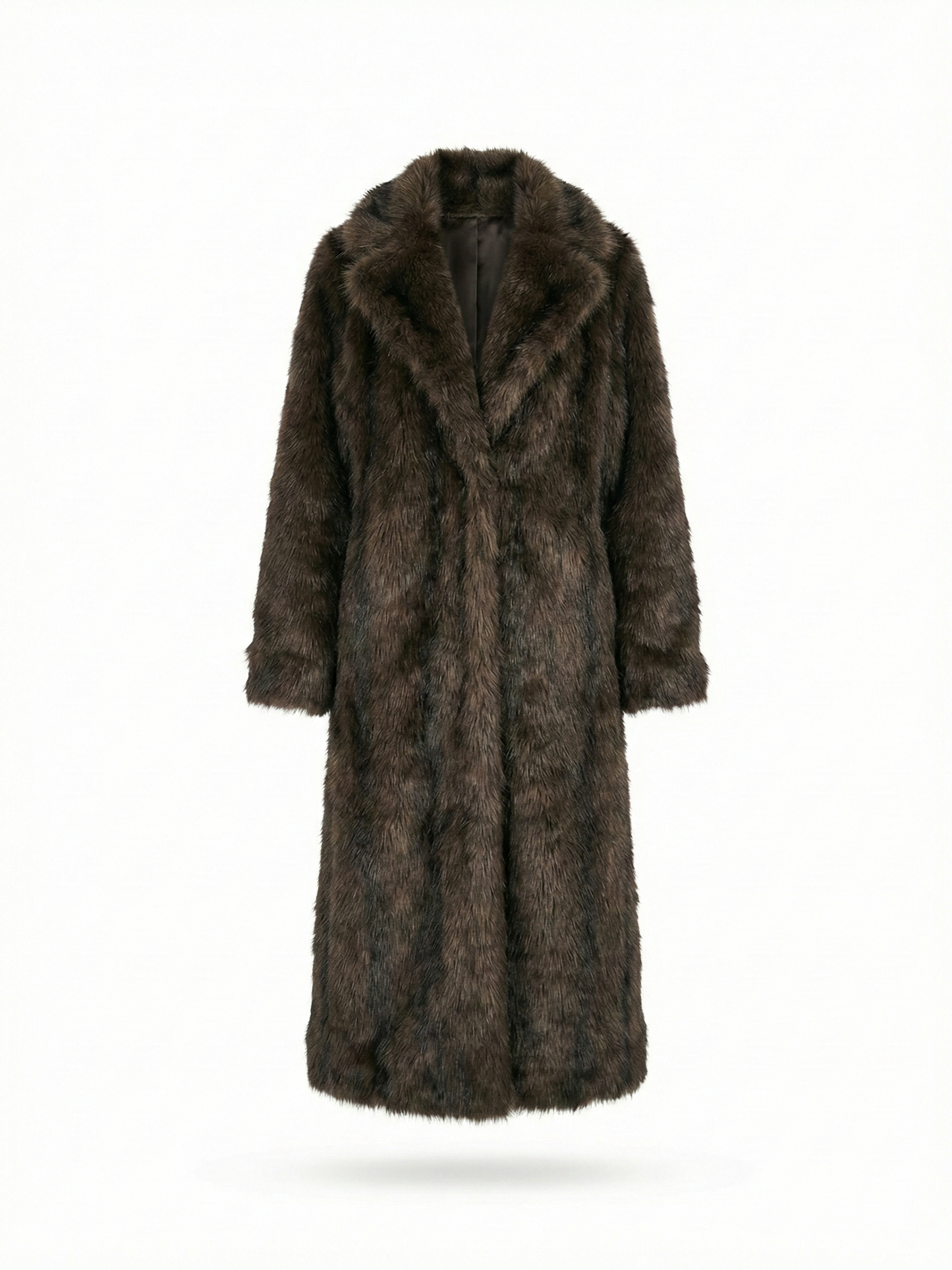 Abbie | Long Faux Fur Coat