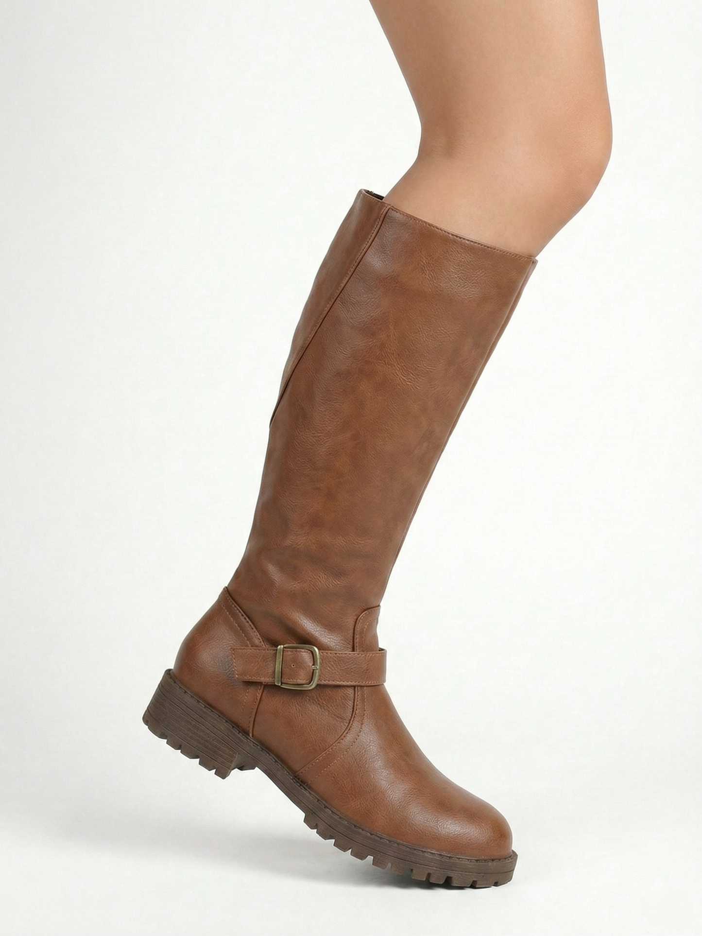 Belize | Buckle Knee-High Riding Boots