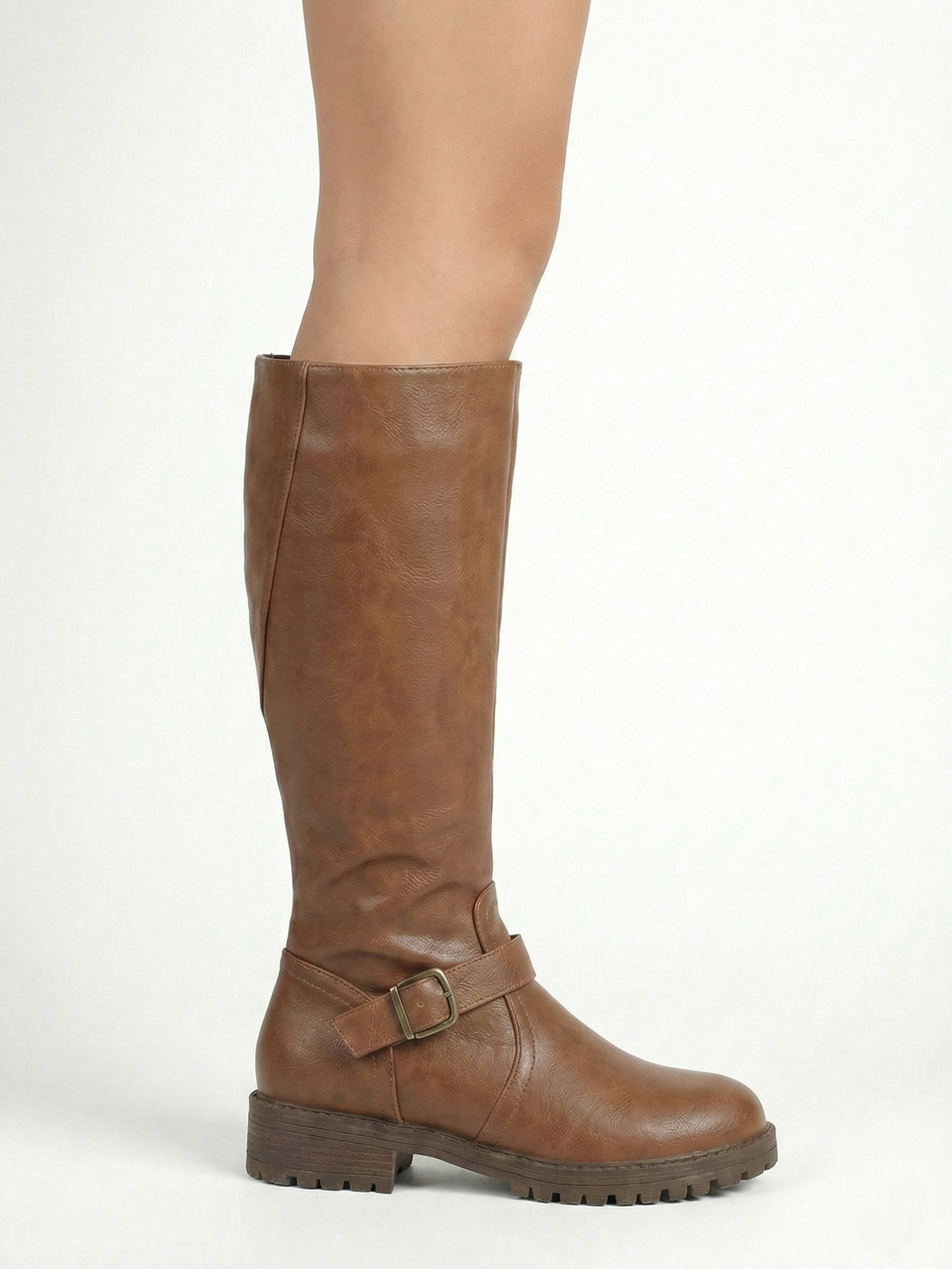 Belize | Buckle Knee-High Riding Boots