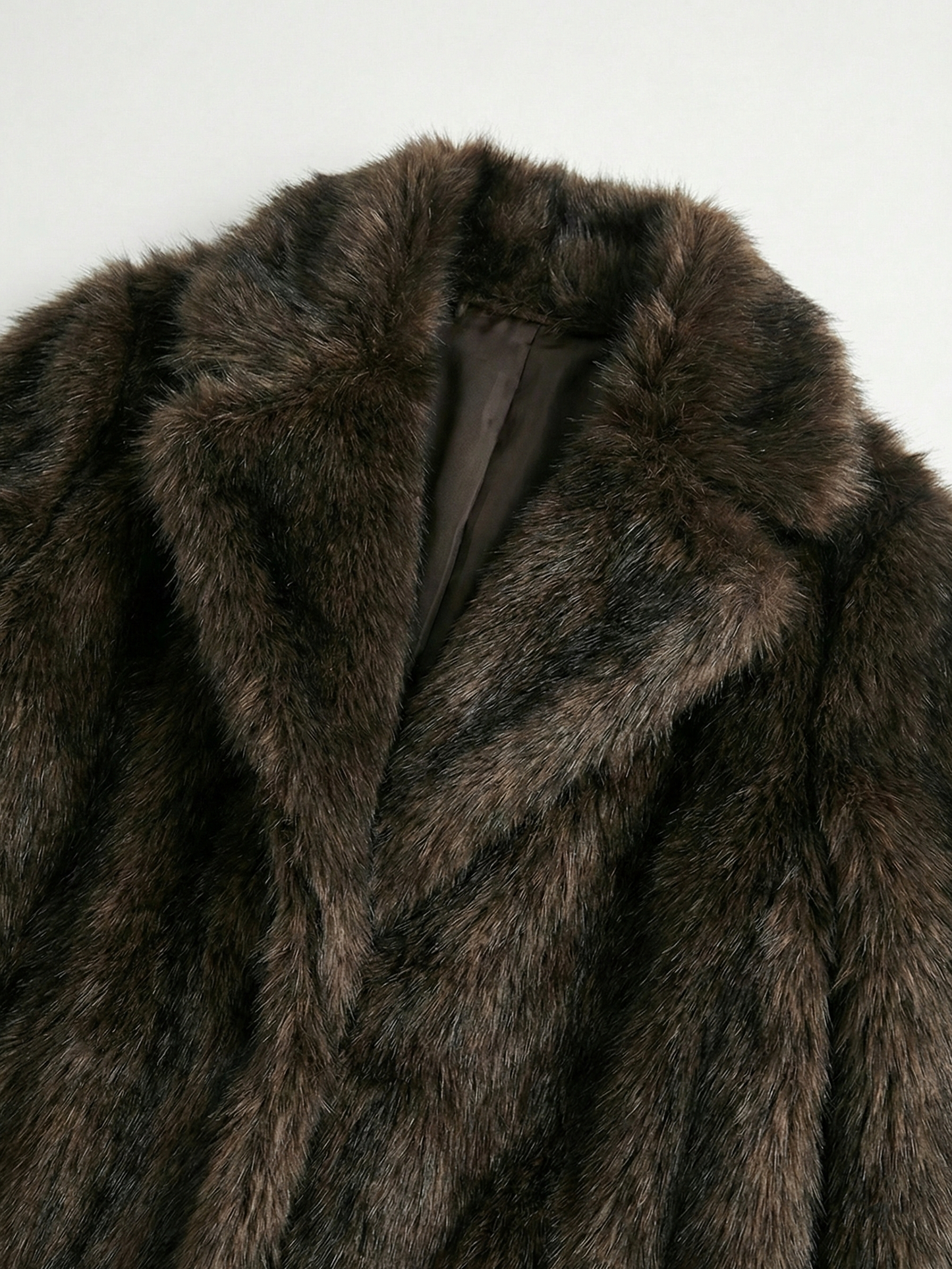 Abbie | Long Faux Fur Coat