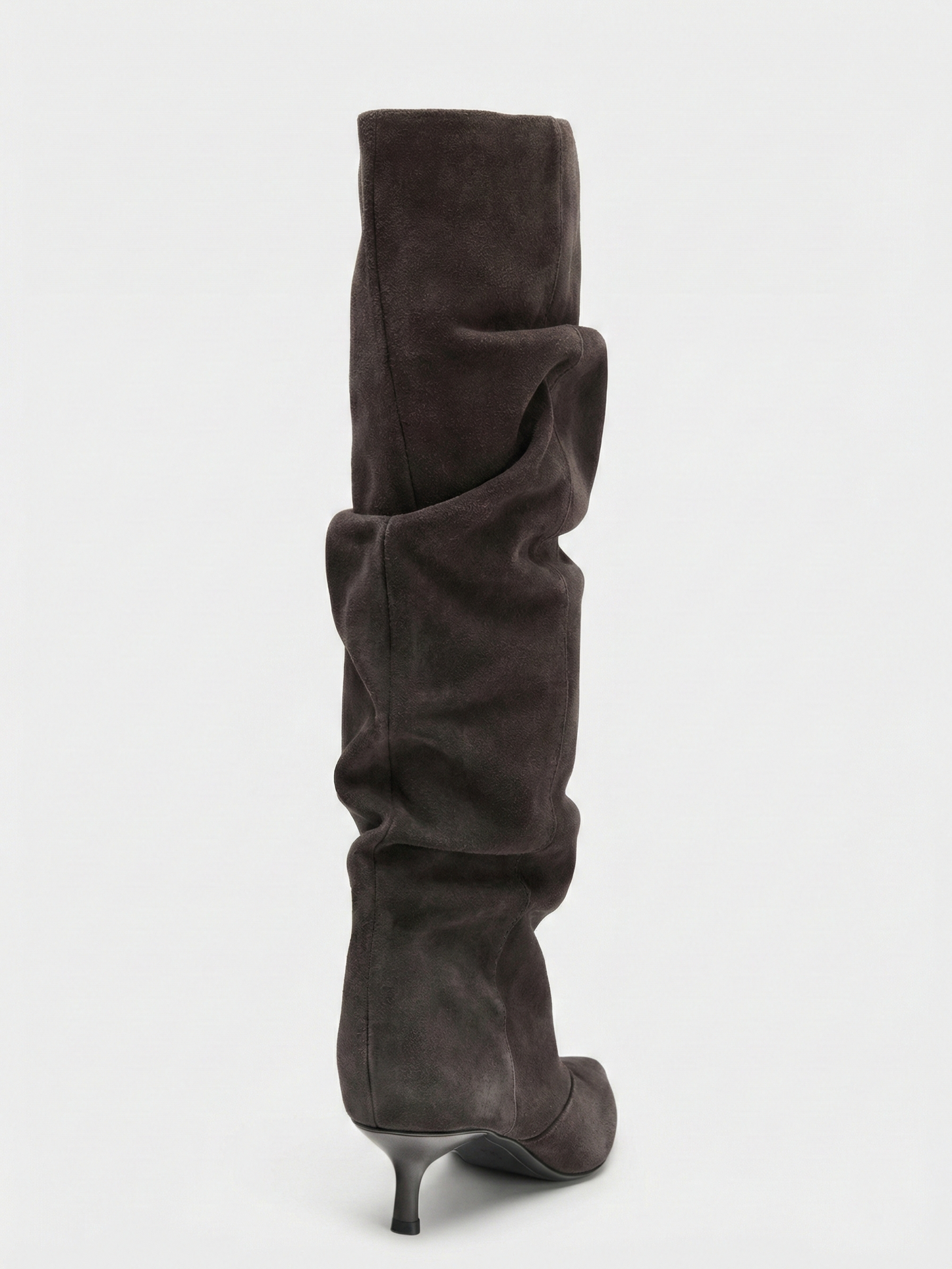 Allyson | Slouch Knee-High Heeled Boots