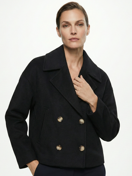 Bonnie | Structured High-Neck Coat