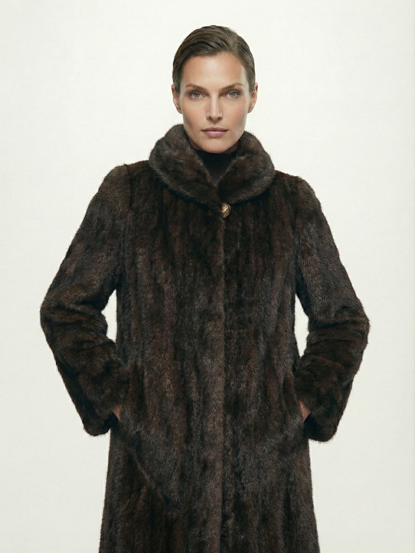 Scarlet | Faux Fur Maxi Coat