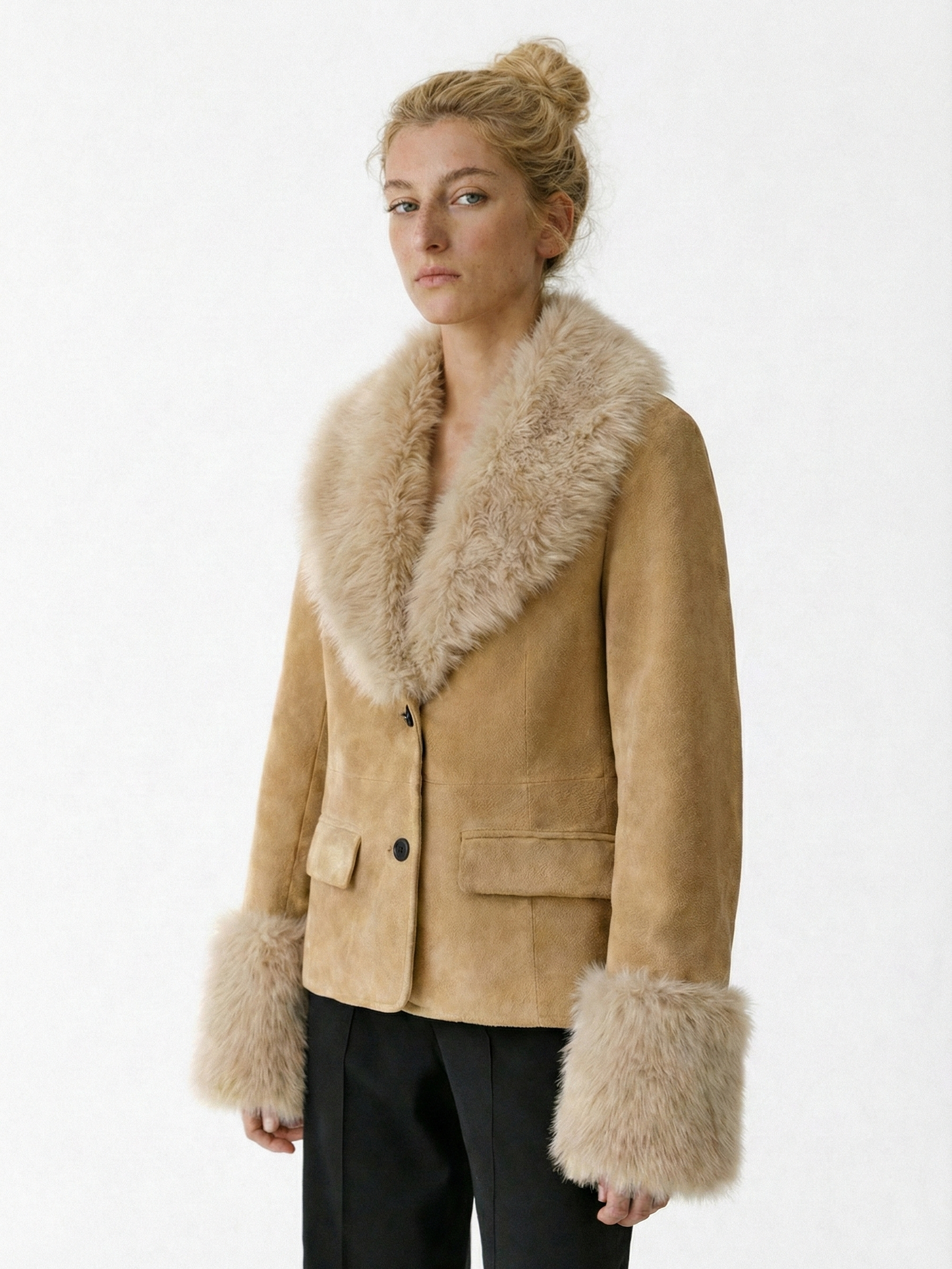 Indie | Faux Fur Trim Jacket