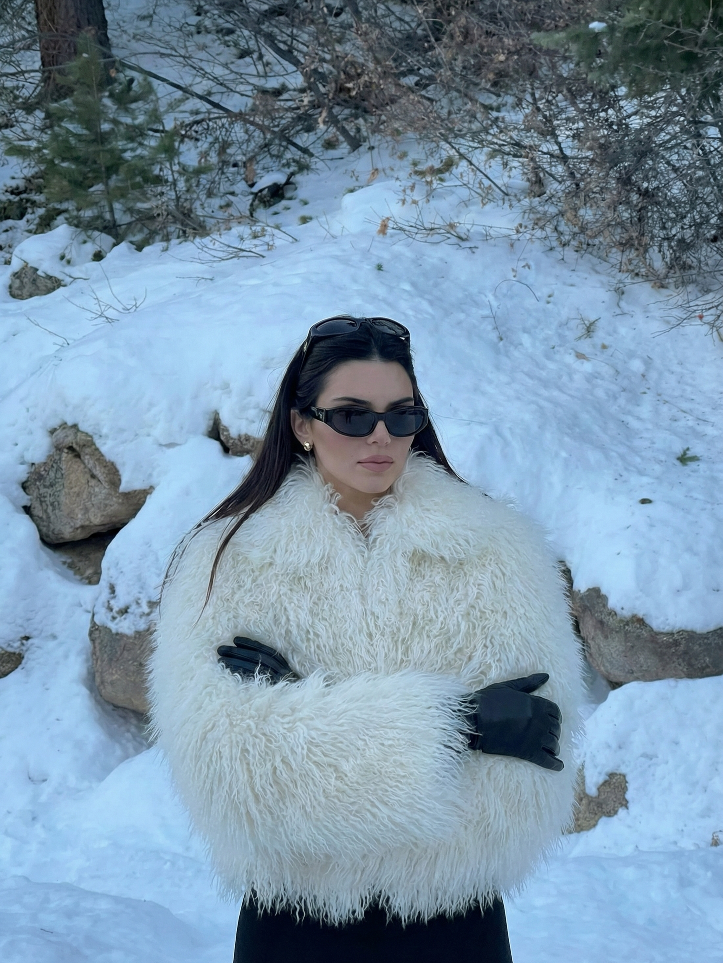 Hana | Faux Fur Statement Jacket