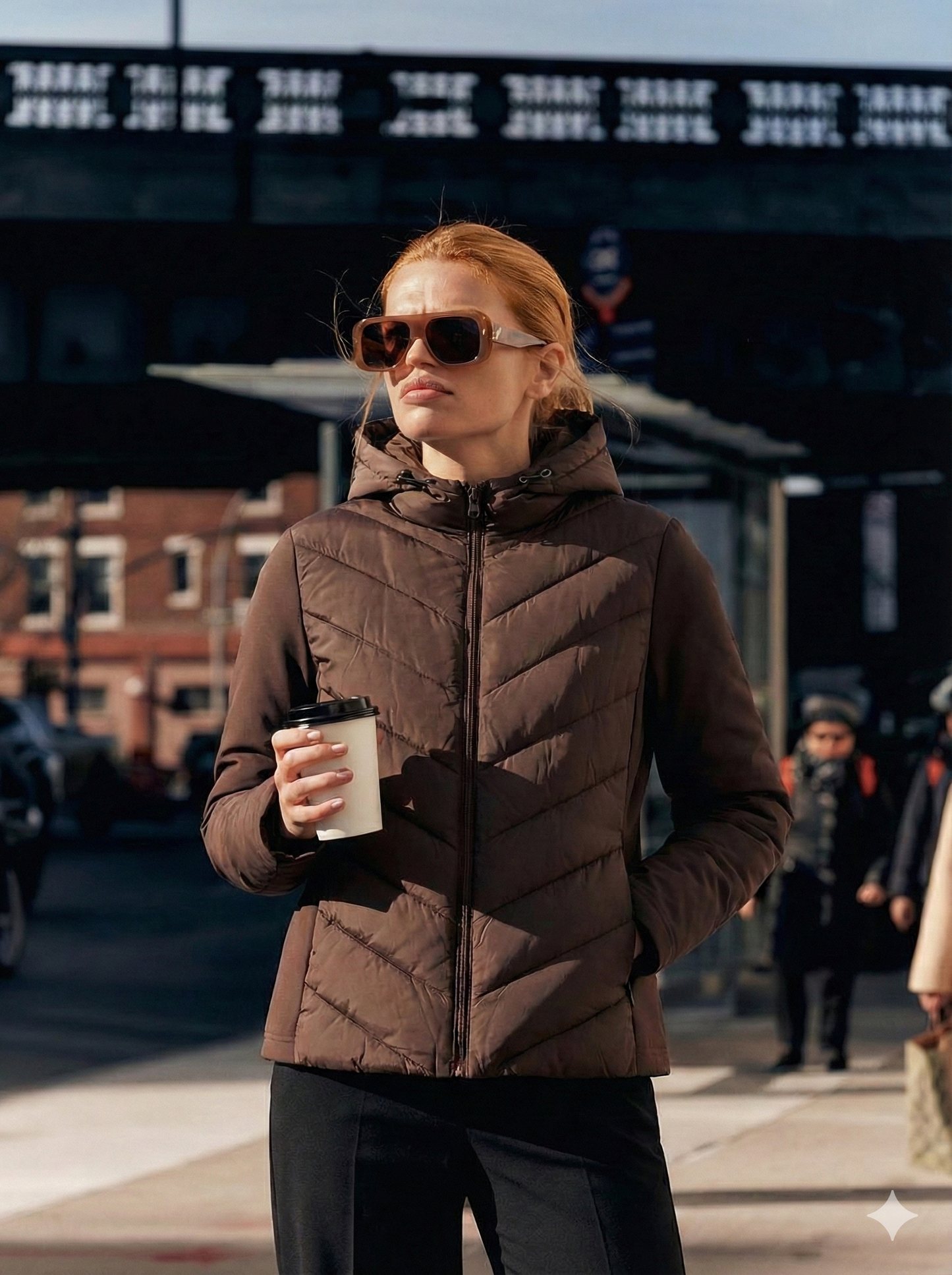 Emma | Waterproof Hooded Puffer Jacket