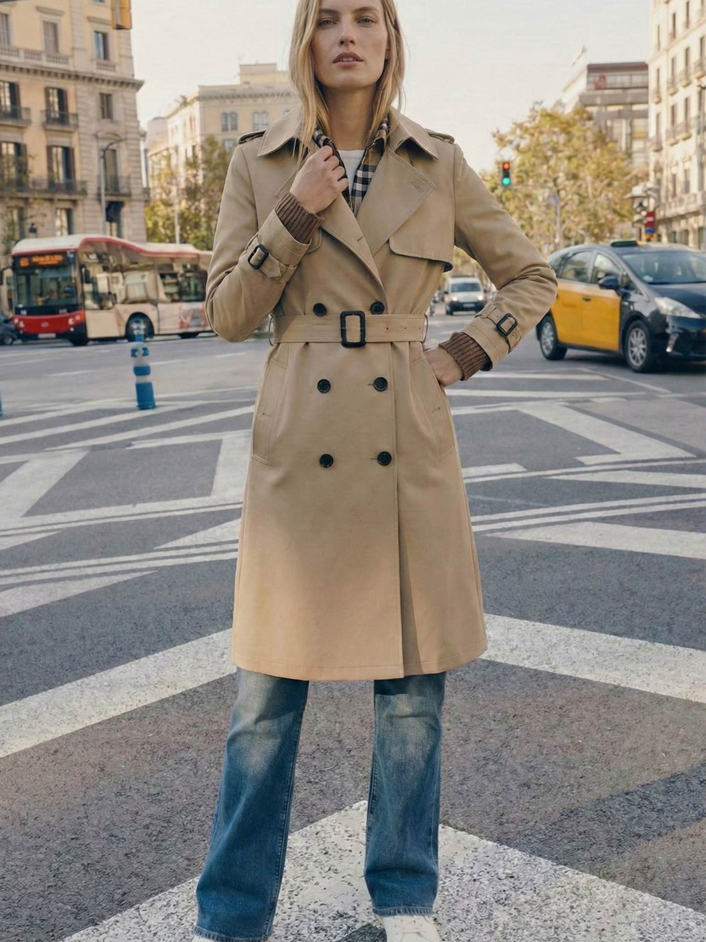 Paige | Double-Breasted Coat