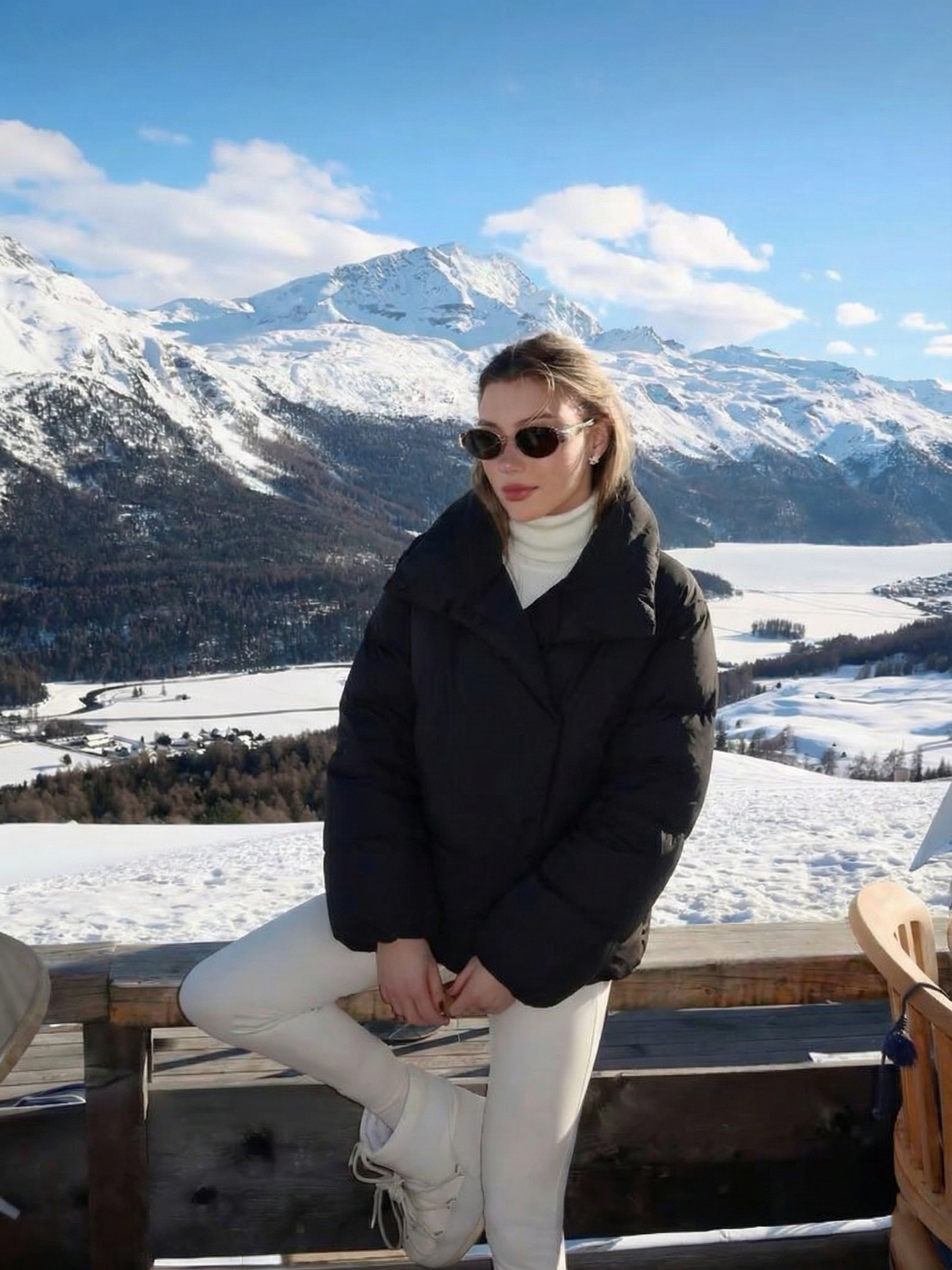 Maddison | Oversized High-Neck Puffer Jacket