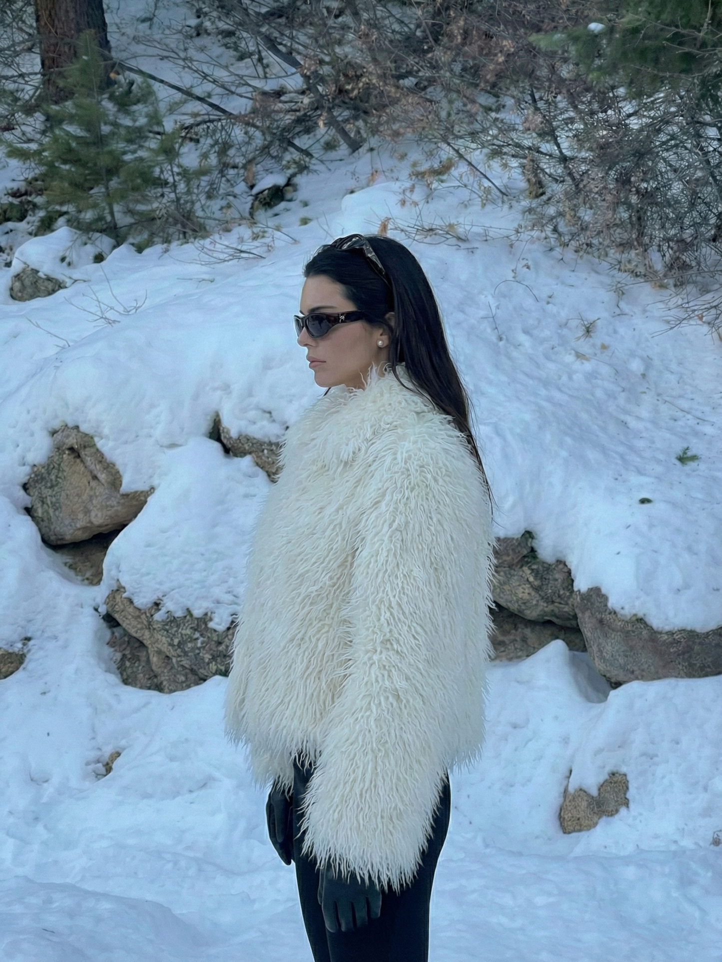 Hana | Faux Fur Statement Jacket
