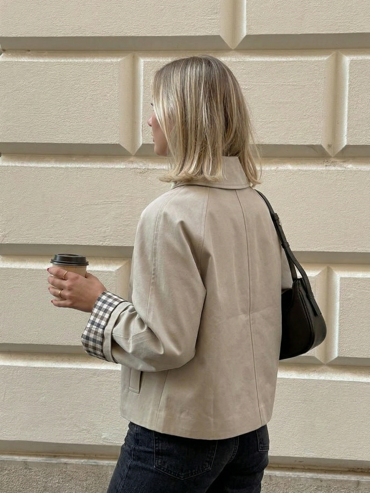 Women's Minimal Button-Up Trench Coat MIA