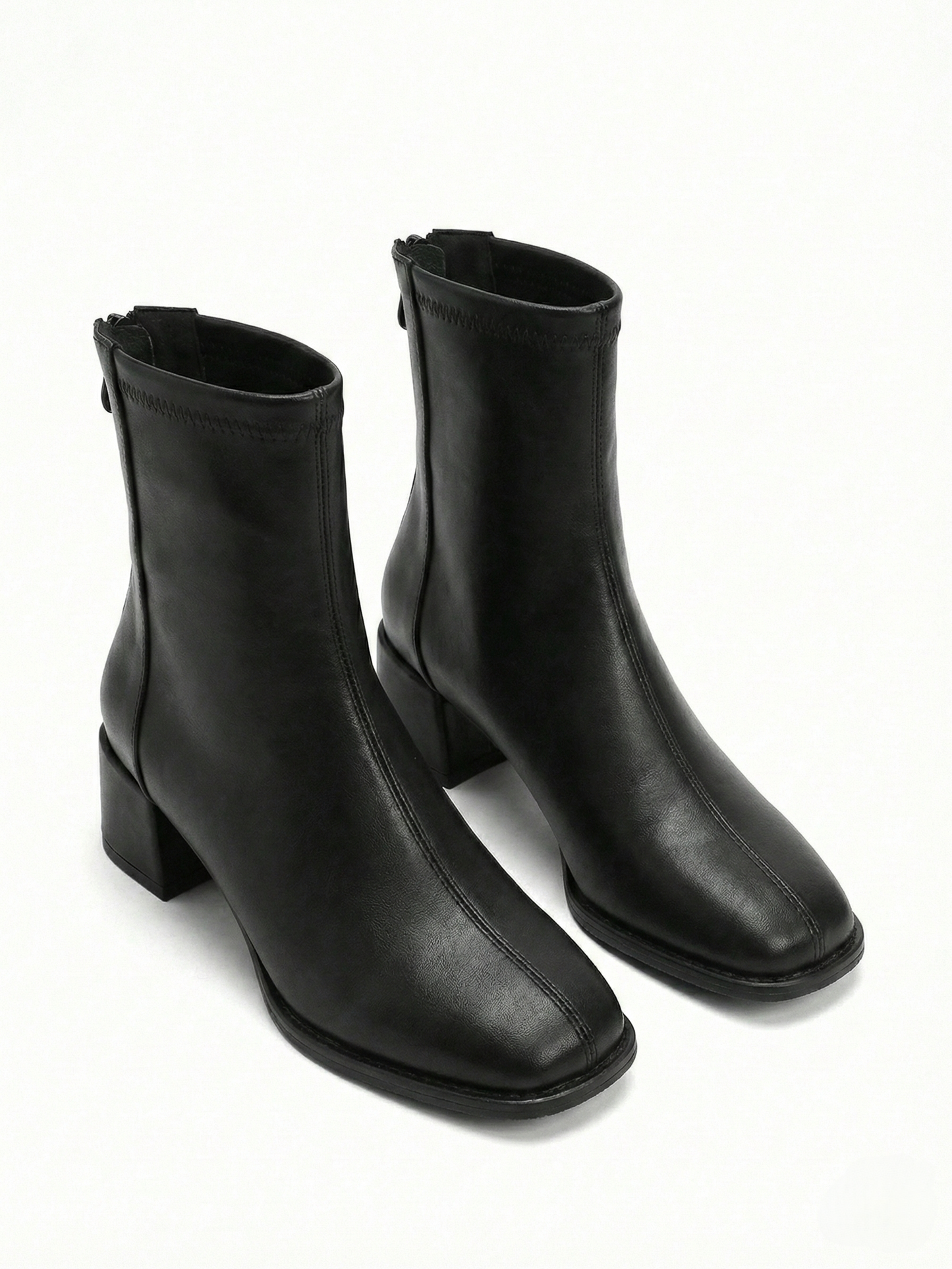 Chelsea | Minimal Block-Heel Ankle Boots