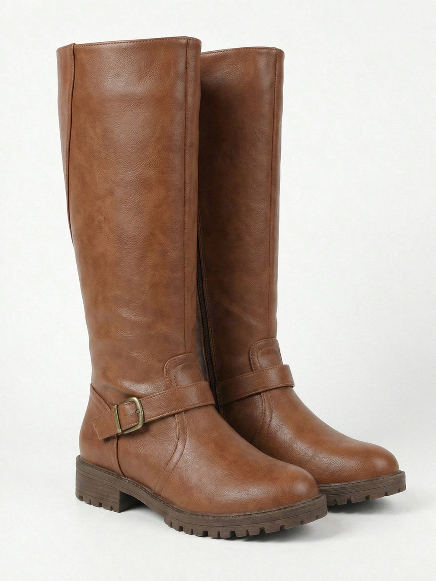 Belize | Buckle Knee-High Riding Boots