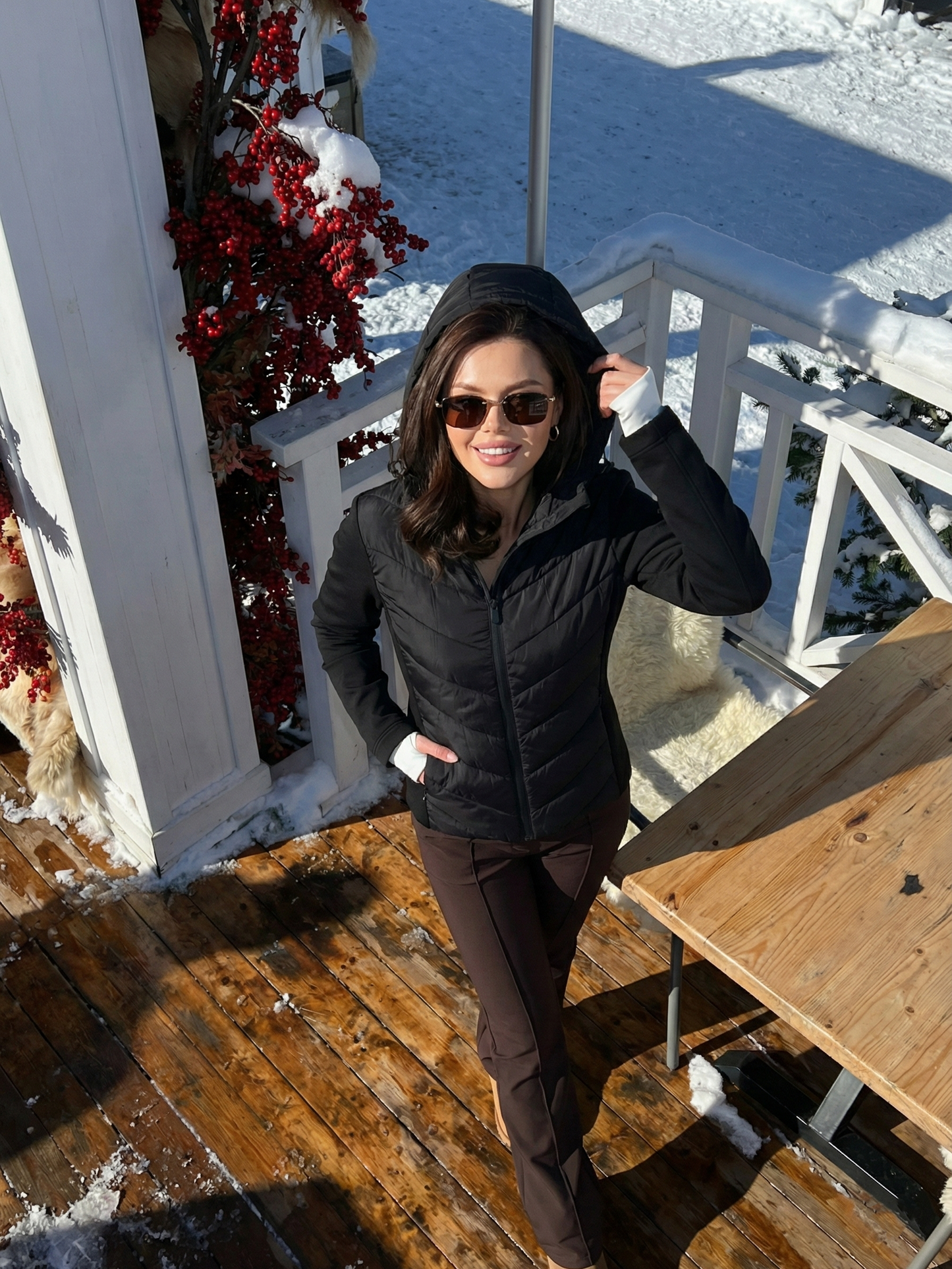 Emma | Waterproof Hooded Puffer Jacket
