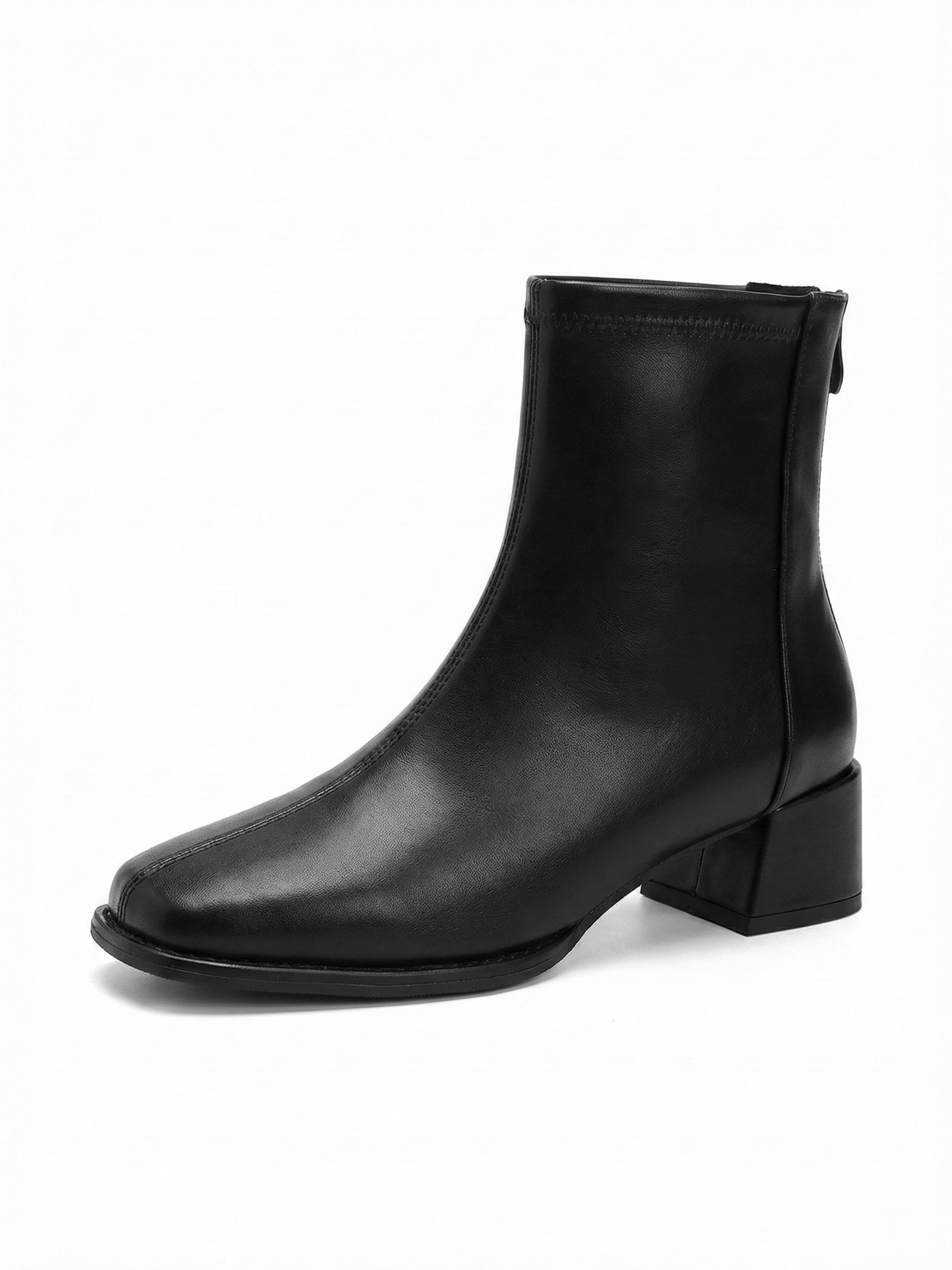 Chelsea | Minimal Block-Heel Ankle Boots