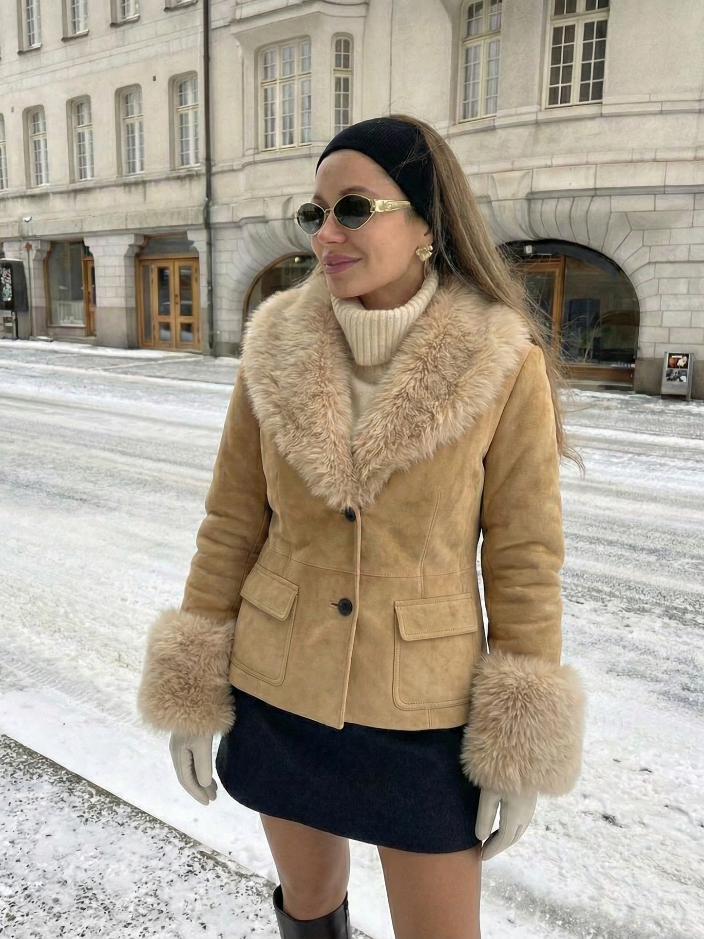 Indie | Faux Fur Trim Jacket