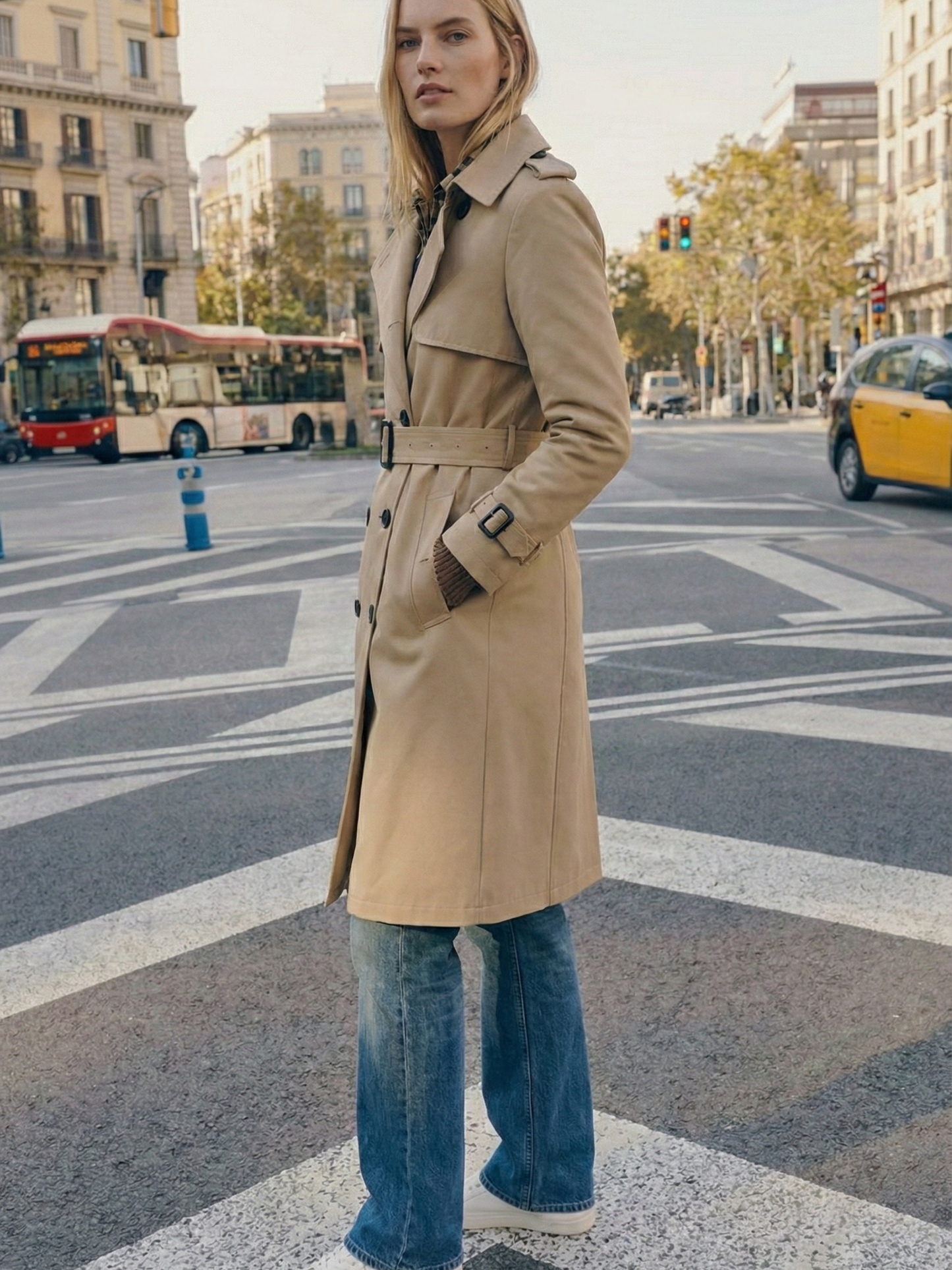 Paige | Double-Breasted Coat