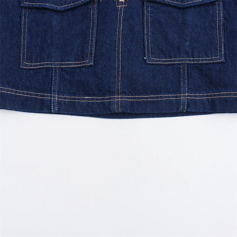 NARA DENIM TWO PIECE SET