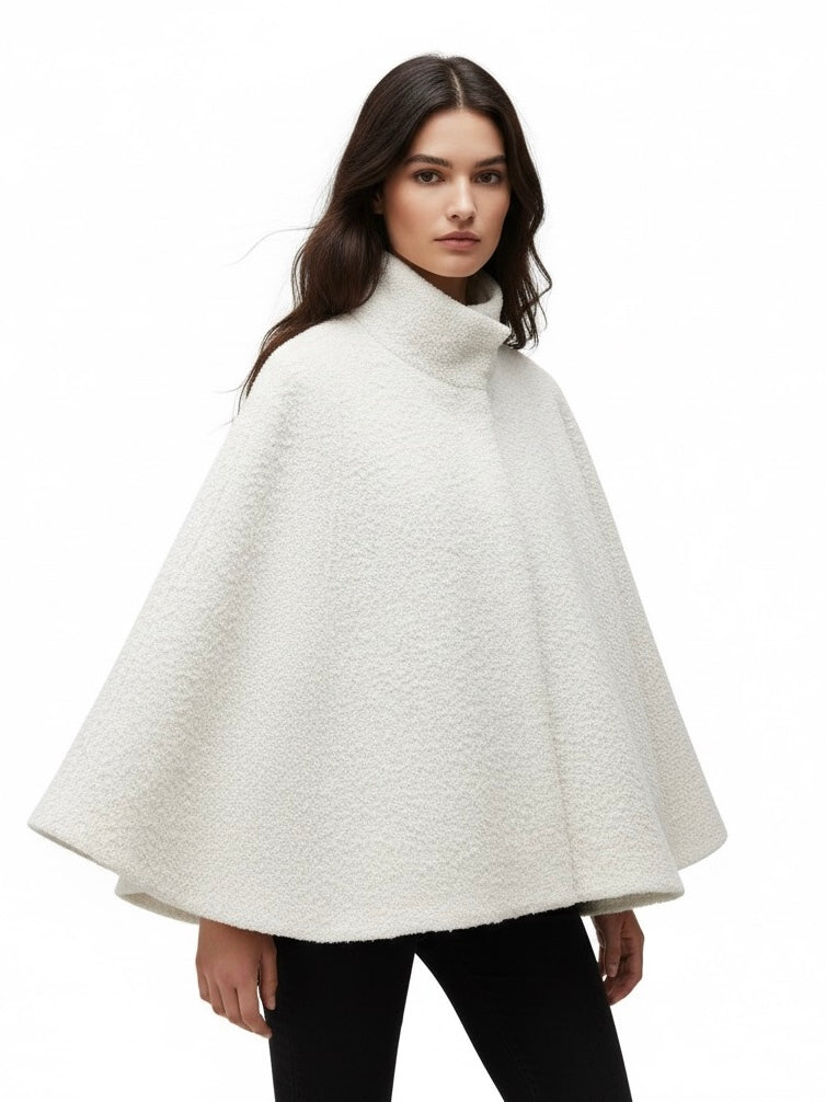 Willow | Textured Cape Jacket