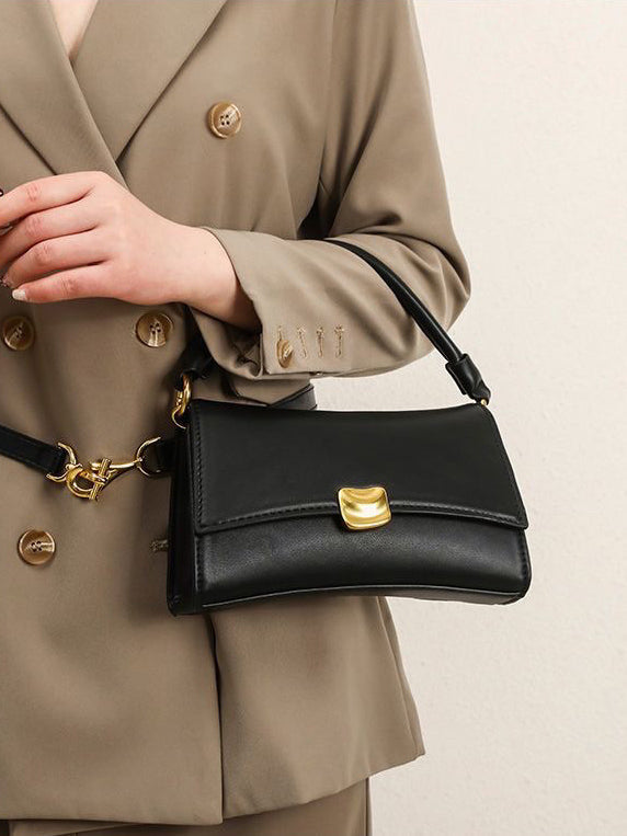 Fashion Small Square Handbag Black