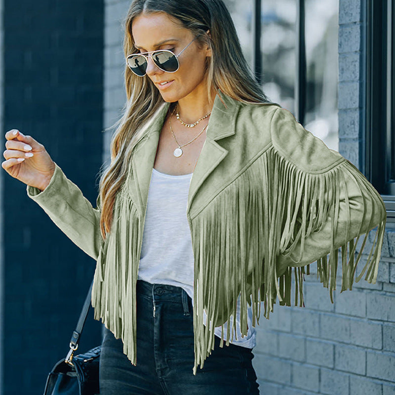 Festival Western Suede Fringed Jacket