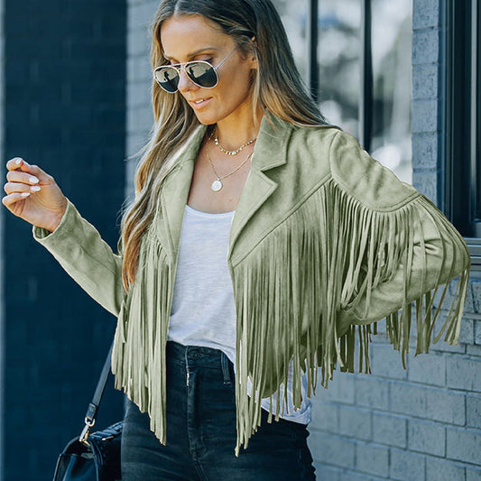 Festival Western Suede Fringed Jacket