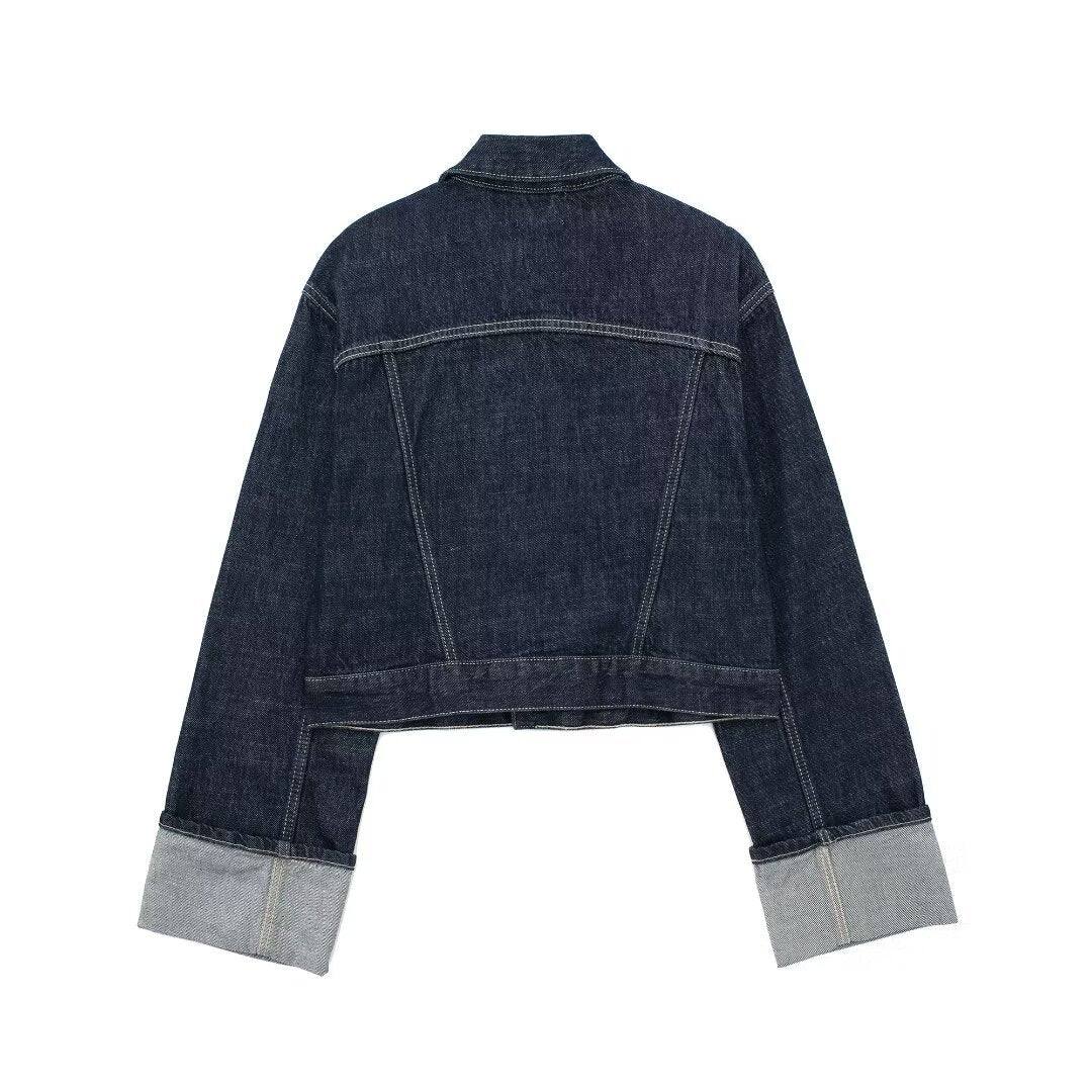 Meadow | Rolled-Up Long Sleeve Jacket