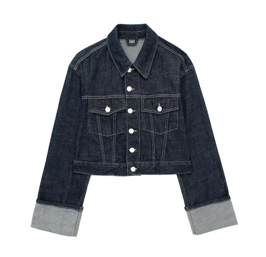 Meadow | Rolled-Up Long Sleeve Jacket