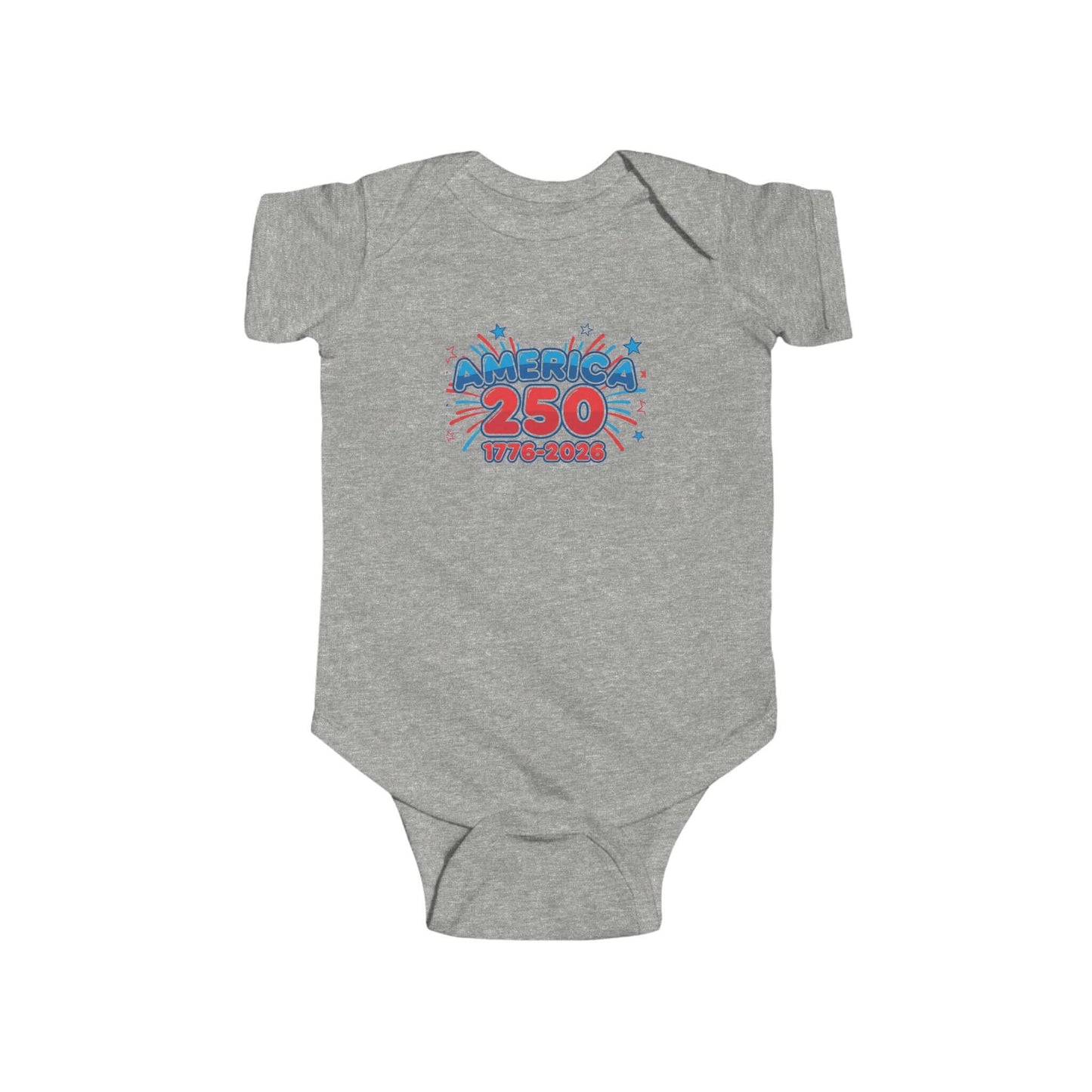 Patriotic Baby Onesie America 250th Anniversary