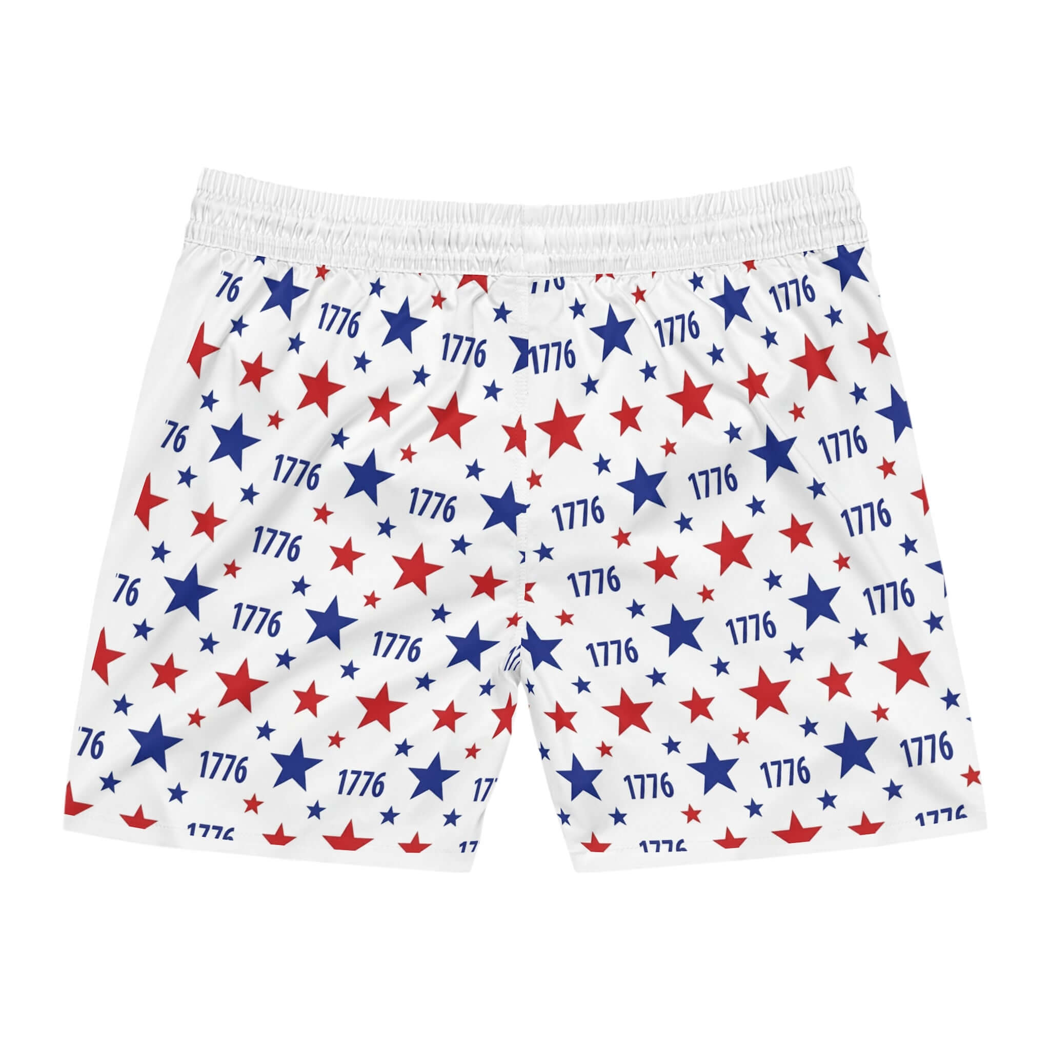Red White Blue Swim Shorts America's 250th Anniversary