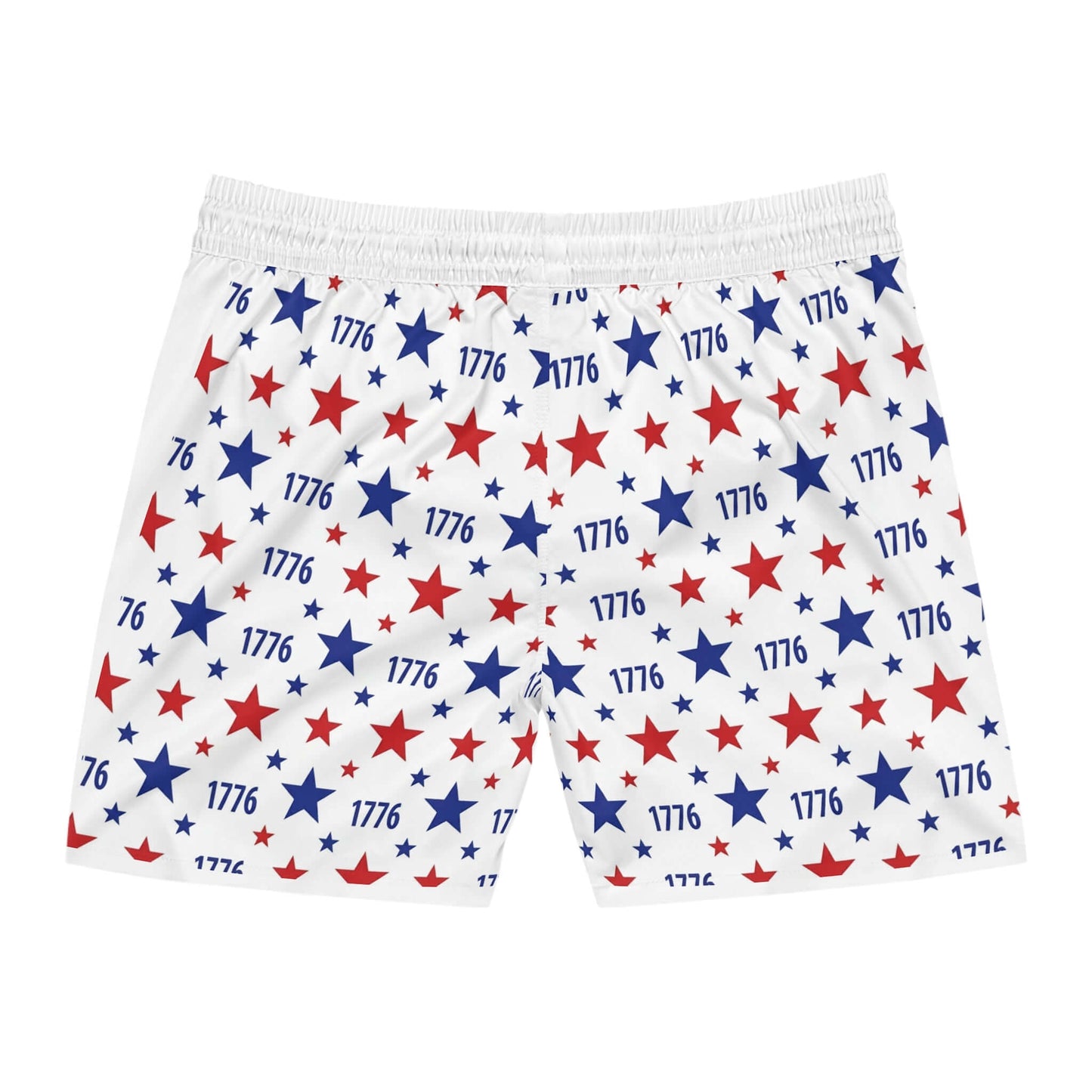 Red White Blue Swim Shorts America's 250th Anniversary