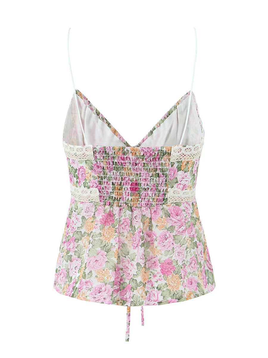 MARIA FLORAL TOP