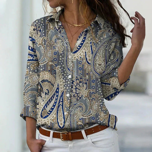 Meadow™ - Elegant Floral Shirt