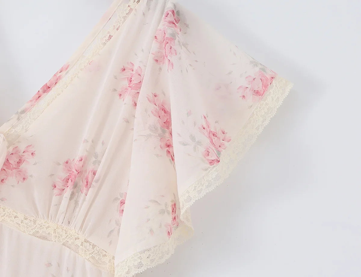 ALMA FLORAL MAXI DRESS