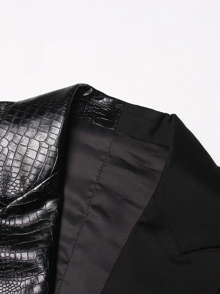 JADE LEATHER WAISTCOAT