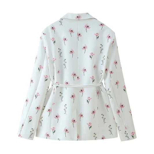 NINA FLORAL BLAZER