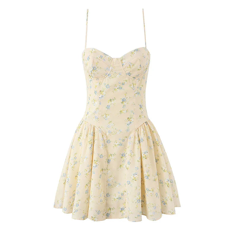 BETI FLORAL MINI DRESS