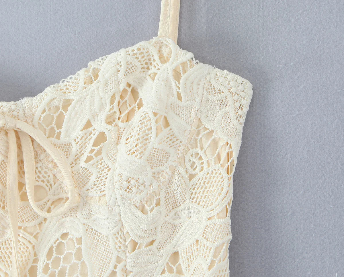 NERINA LACE MINI DRESS