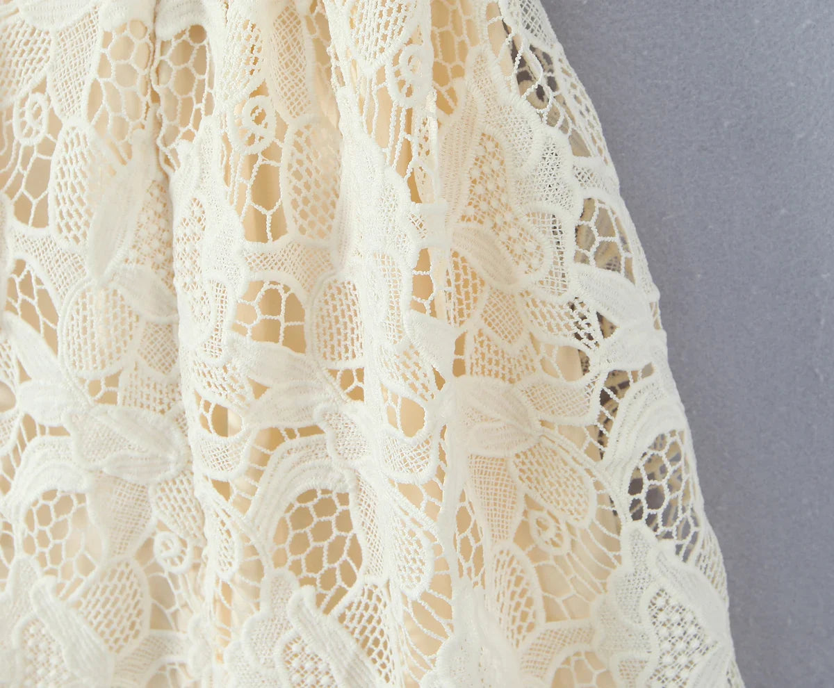 NERINA LACE MINI DRESS