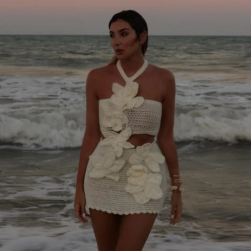 Fioret | Crochet Mini Dress