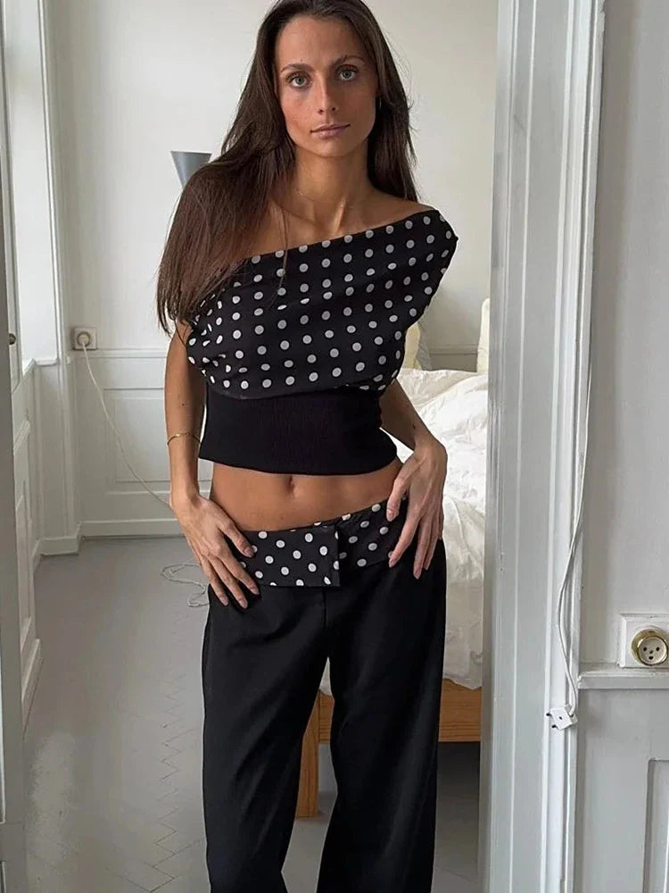 LILI POLKA DOT TOP