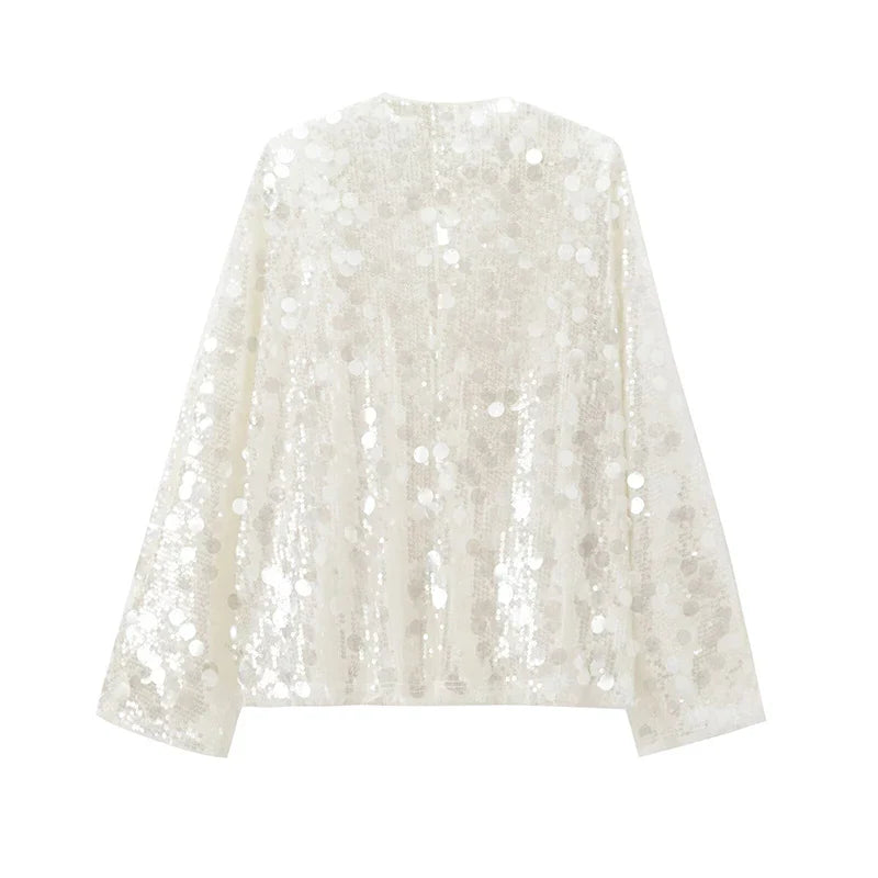 TERESIANA SEQUIN KIMONO