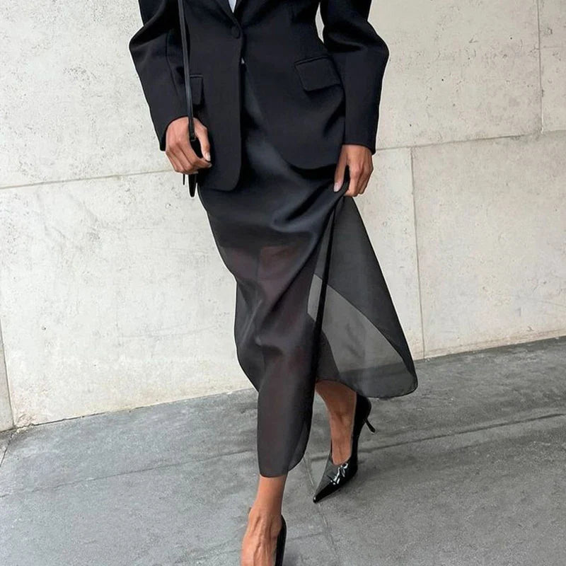 CLEMENCE HIGH WAIST SKIRT