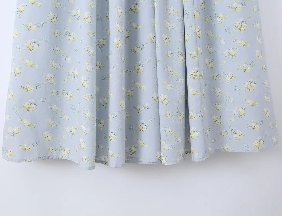 TEILOR FLORAL MIDI DRESS