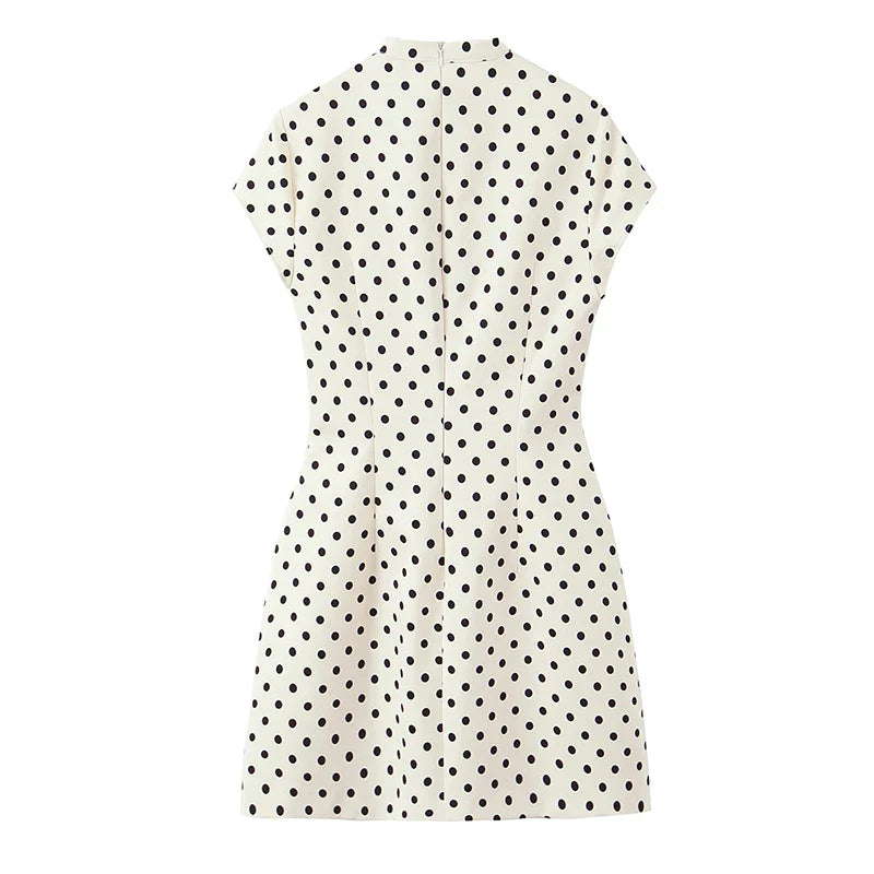 BELLA BOW TIE MINI DRESS