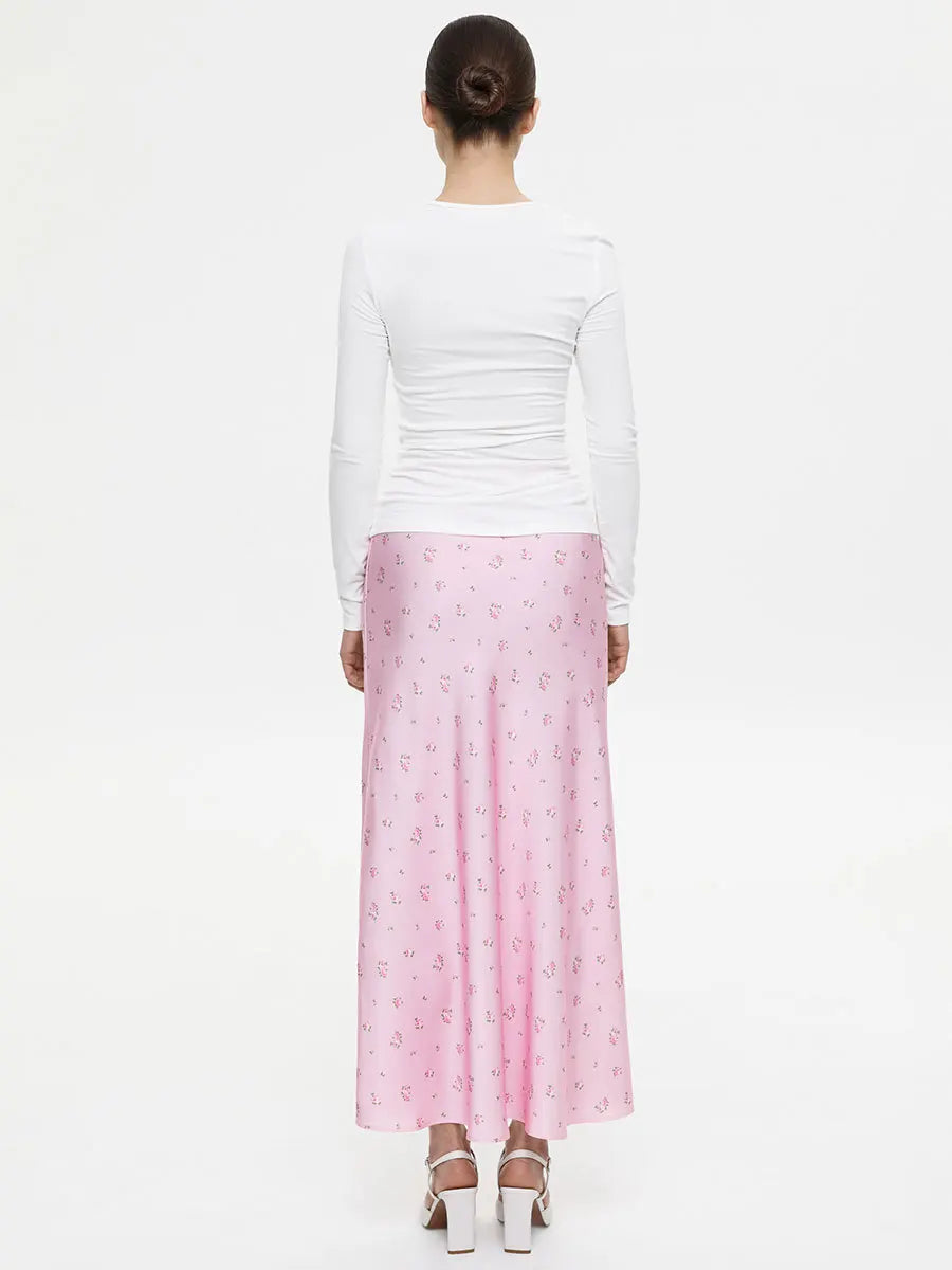 VIOLA SATIN SKIRT