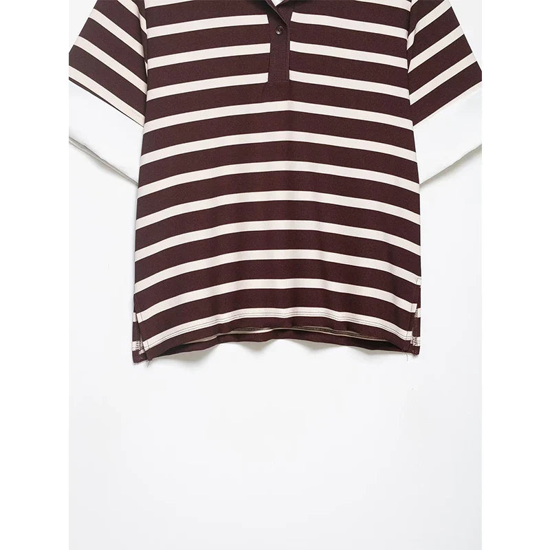 MEREDITH STRIPED T-SHIRT